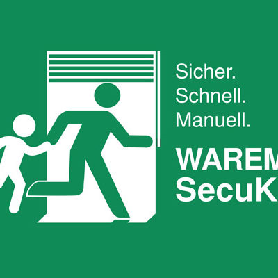 Sicher. Schnell. Manuell. WAREMA SecuKit Image