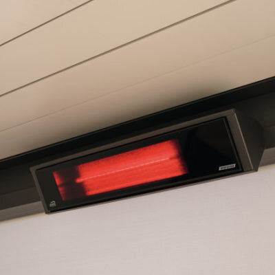 Roter Heizstrahler